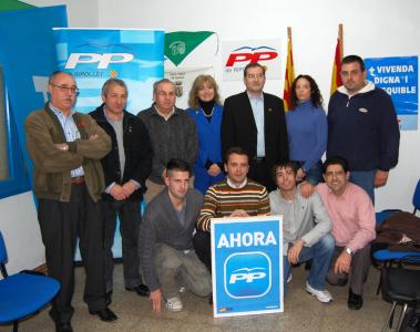 Municipals 2011<br>El PP surt al carrer per donar a conèixer les seves propostes -Imatge 1-