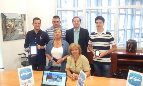 El PP presenta la nova web adaptada a mòbils -Imatge 1-