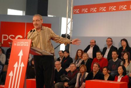 El PSC Ripollet participa a un acte a Sabadell per "plantar cara a la crisi" -Imatge 1-