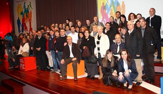 Àmplia representació de la Federació del PSC del Vallès Occidental Sud a la 'Crida dels Socialistes' -Imatge 1-