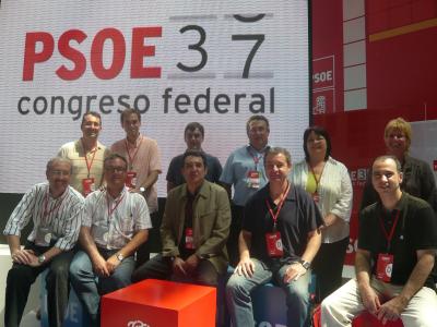 L'alcalde de Ripollet, Juan Parralejo, assisteix de delegat al 37è Congrés del PSOE -Imatge 1-