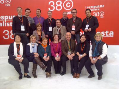 Valoració positiva dels delegats locals al congrés del PSOE -Imatge 1-