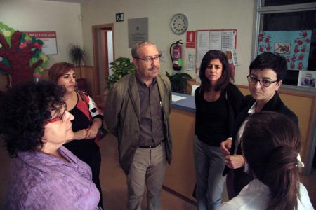 La diputada del PSC Eva Granados visita Ripollet -Imatge 1-