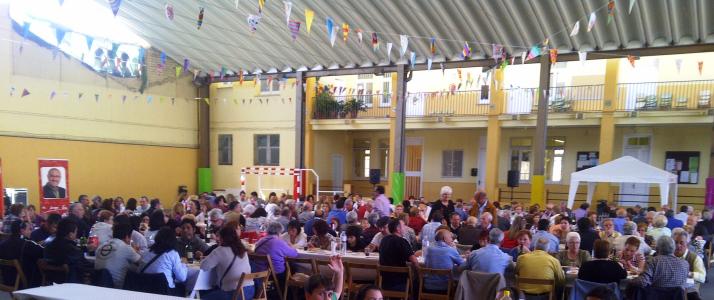 Municipals 2011<br>El PSC organitza un dinar d'agraïment als interventors i apoderats -Imatge 1-