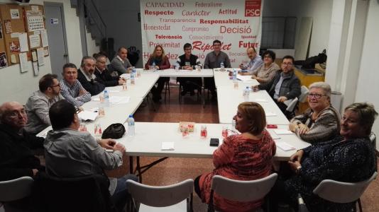L'Executiva Federal del PSC del Vallès Occidental Sud es reuneix a Ripollet -Imatge 1-