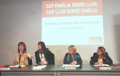 El PSC del Vallès Occidental organitza una trobada amb dos diputades i una senadora -Imatge 1-