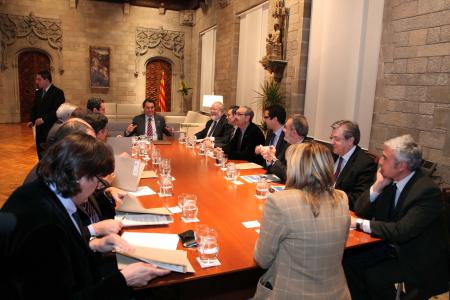 Trobada de la Comissió Municipalista amb el president Artur Mas -Imatge 1-