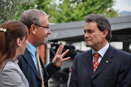 Artur Mas inaugura les noves oficines de Lidl situades entre Montcada i Ripollet -Imatge 1-