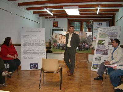 MUNICIPALS 2007: CiU presenta els '10 punts per Donar la Talla' -Imatge 1-