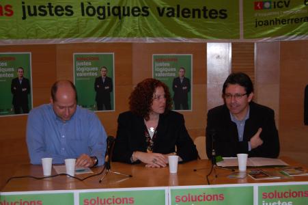 Iniciativa per Catalunya Verds presenta les seves propostes electorals al Centre Cultural -Imatge 1-