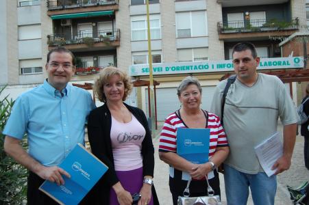 El Partit Popular de Ripollet presenta la seves propostes per tal de reduir l'atur al municipi -Imatge 1-