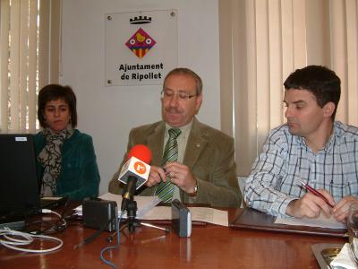 L'equip de govern presenta la proposta de pressupost pel 2008 -Imatge 1-