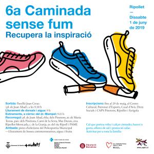 'Recupera la inspiració' és el lema de la 6a Caminada sense fum -Imatge 1-