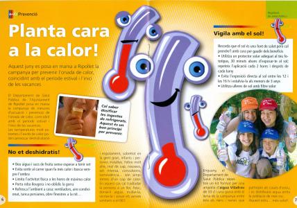Comença la campanya 'Planta cara a la calor!' 2009 -Imatge 1-