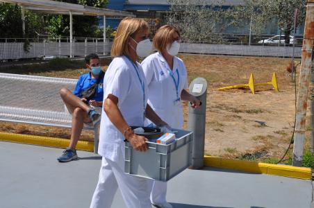 Comencen les accions de control de la pandèmia a Ripollet amb les PCR porta a porta -Imatge 1-