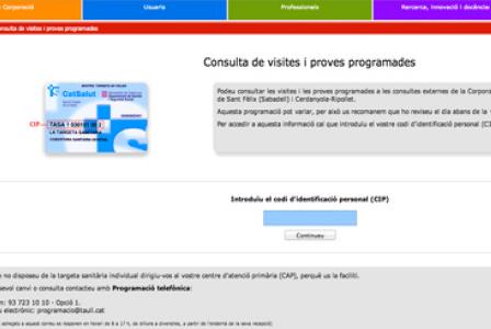 El Parc Taulí posa en marxa un servei online de visites programades -Imatge 1-