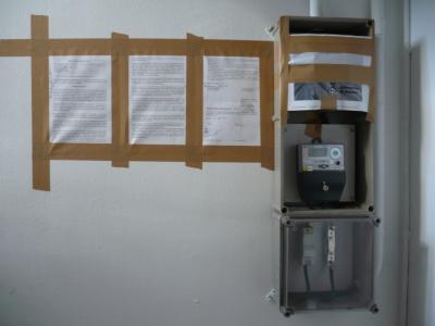 L'Ajuntament precinta l'antena de telefonia mòbil del carrer Padró -Imatge 1-