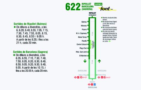 El Bus Express recupera el seu recorregut habitual -Imatge 1-