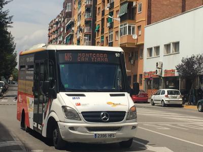 La línia de bus 685 (Tiana-Montcada) circularà també el mes d'agost -Imatge 1-