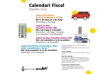 Iniciat el Calendari del contribuent 2019 -Imatge 1-