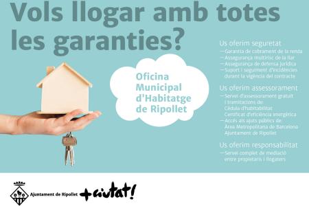Es crea una borsa de pisos de lloguer segur -Imatge 1-