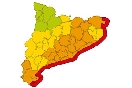 Nivell d'alerta de perill alt per vent fins dimecres -Imatge 1-