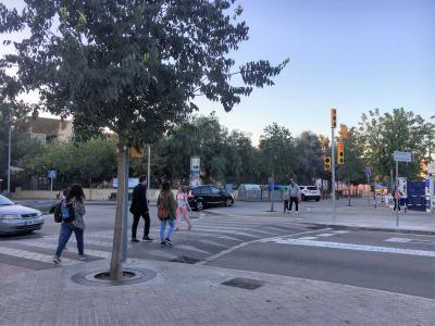 En marxa els semàfors del carrer de Balmes, amb Bluetooth per a persones amb diversitat funcional -Imatge 1-