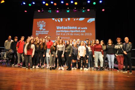 Més de 300 joves fan propostes de millora de ciutat a través dels Pressupostos Participatius 2019 -Imatge 1-