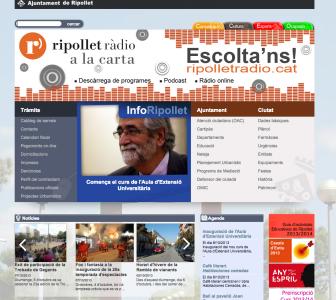 La web municipal més accessible -Imatge 1-