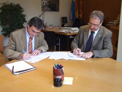 L'Ajuntament signa un conveni amb FECSA per millorar l'execució de les seves obres -Imatge 1-