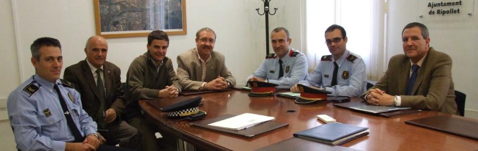 Primera Junta de Seguretat Local amb la presència dels Mossos d'Esquadra -Imatge 1-