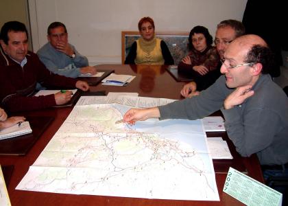 Primera reunió de la comissió per a la l'arribada del tren a Ripollet -Imatge 1-