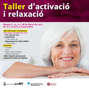 Darrers dies per incriure's al taller d'activació i relaxació al Casal d'Avis -Imatge 1-