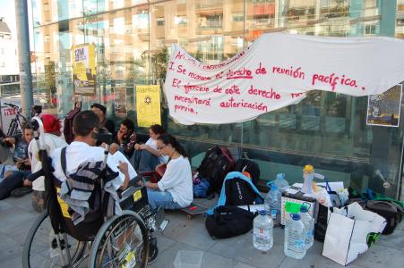 El 15M acampa a Ripollet per lluitar contra les retallades -Imatge 1-