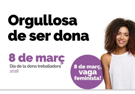 8 de març, "Orgullosa de ser dona" -Imatge 1-