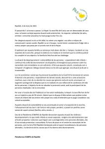 La Plataforma d'AMPAs de Ripollet condemna el desnonament de dilluns -Imatge 1-