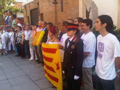 Participativa celebració de la Diada de l'Onze de Setembre -Imatge 1-
