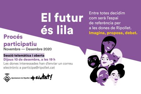 Sessió participativa oberta a totes les ripolletenques per definir el nou equipament feminista -Imatge 1-
