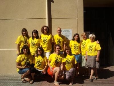 Continua la campanya de protestes SOS Emergència Social -Imatge 1-