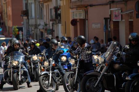 Ripollet s'omple de motos a la 8a Trobada Harley Custom -Imatge 1-
