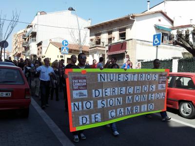 Seguiment de la vaga general a Ripollet contra la reforma laboral -Imatge 1-