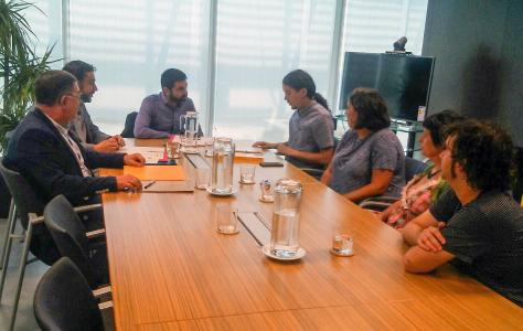 El govern municipal presenta el projecte de residència per a gent gran al conseller d'Afers Socials -Imatge 1-