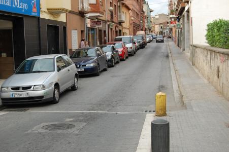 Comencen les obres del carrer de Padró -Imatge 1-