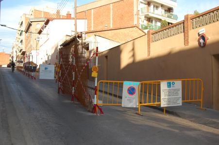 Es reforma el carrer de Padró amb paviment antilliscant -Imatge 1-