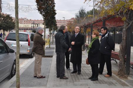 Les obres de la rambla de Sant Esteve s'aturen per Nadal -Imatge 1-