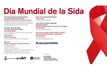 Ripollet commemora el Dia mundial de la Sida -Imatge 1-