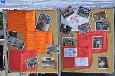 L'Institut Lluís Companys omple de solidaritat el parc del riu Ripoll -Imatge 1-