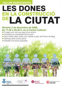 Nou taller per a dones sobre urbanisme -Imatge 1-