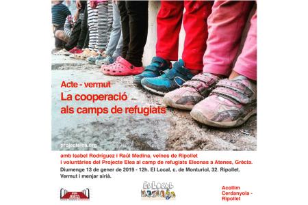 Els camps de refugiats vistos per voluntaris de Ripollet -Imatge 1-