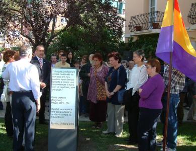 Emotiu homenatge als cinc ripolletecs que van morir a Mauthausen -Imatge 1-